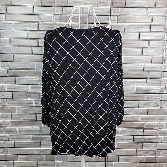 Croft and Barrow tunic style blouse Size M - Picture 7 of 11